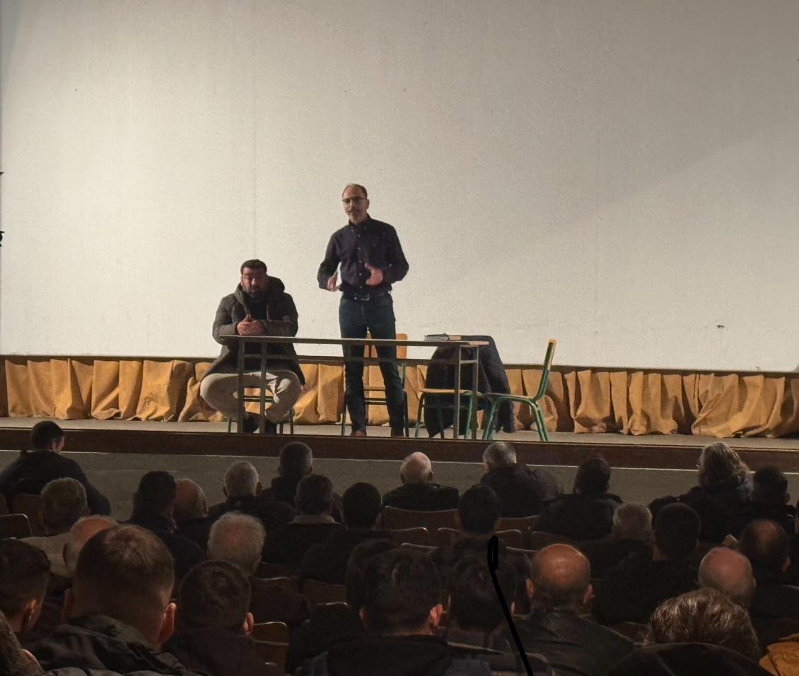 Δυναμική συνάντηση αγροτών στο Ροδολίβος