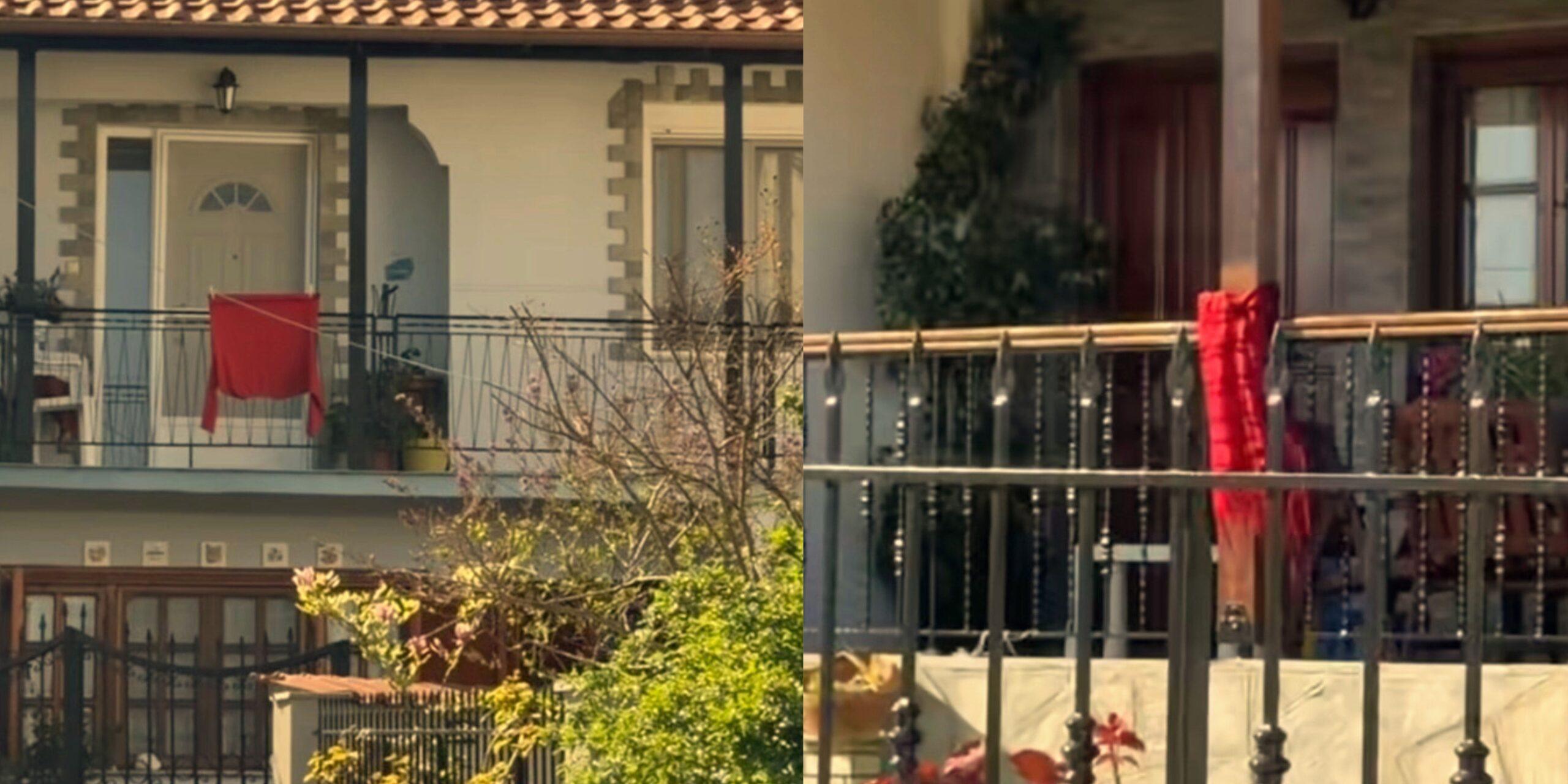 Τα κόκκινα πανιά της Μεγάλης Πέμπτης: ένα ζωντανό έθιμο πίστης