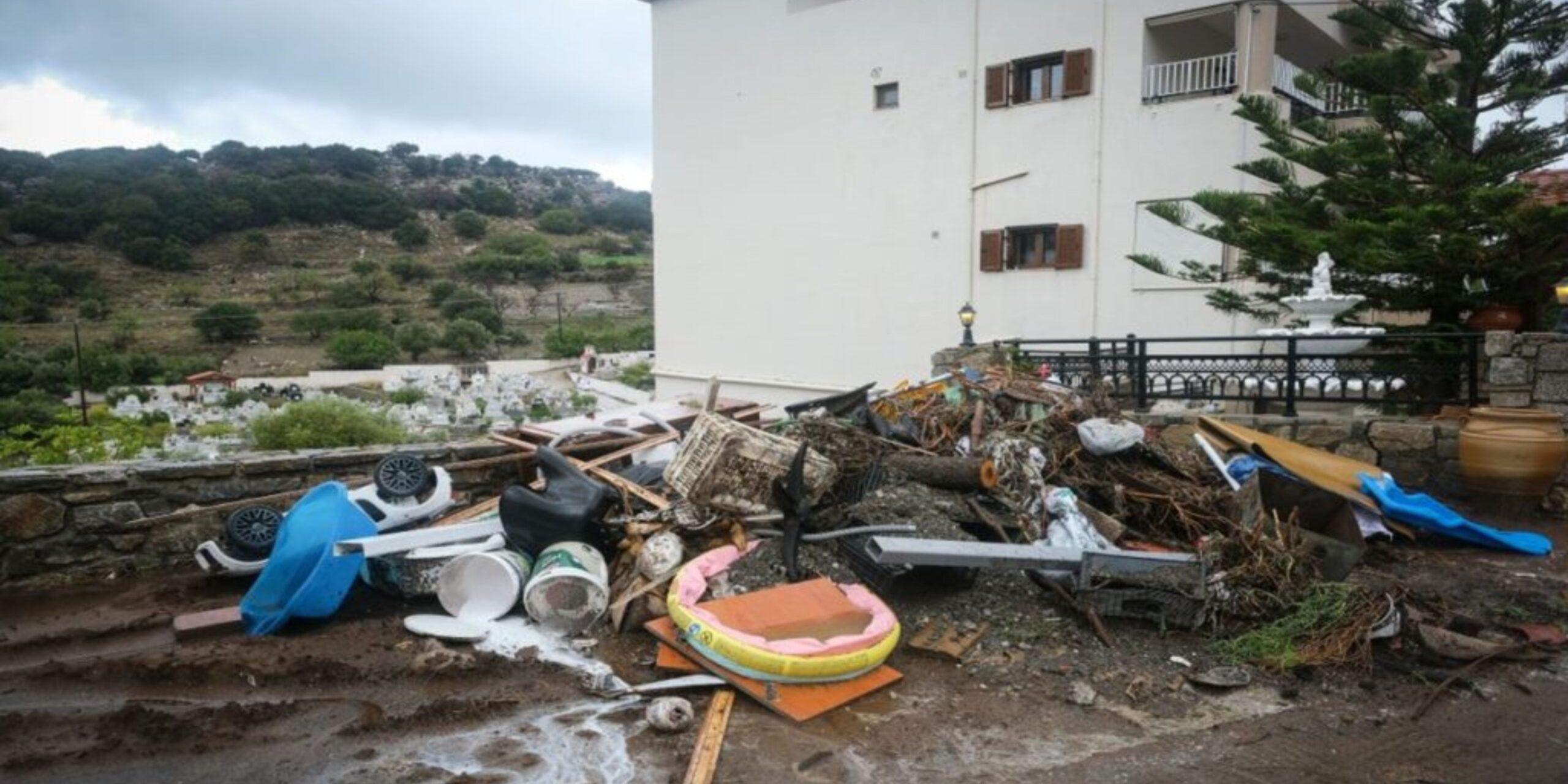 Κρήτη: Σε εξέλιξη οι διαδικασίες για την αποζημίωση των πληγέντων από την κακοκαιρία